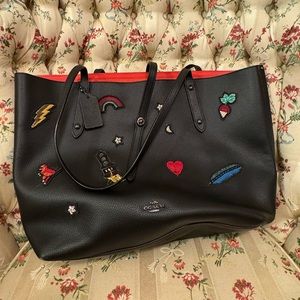 Coach souvenir market tote